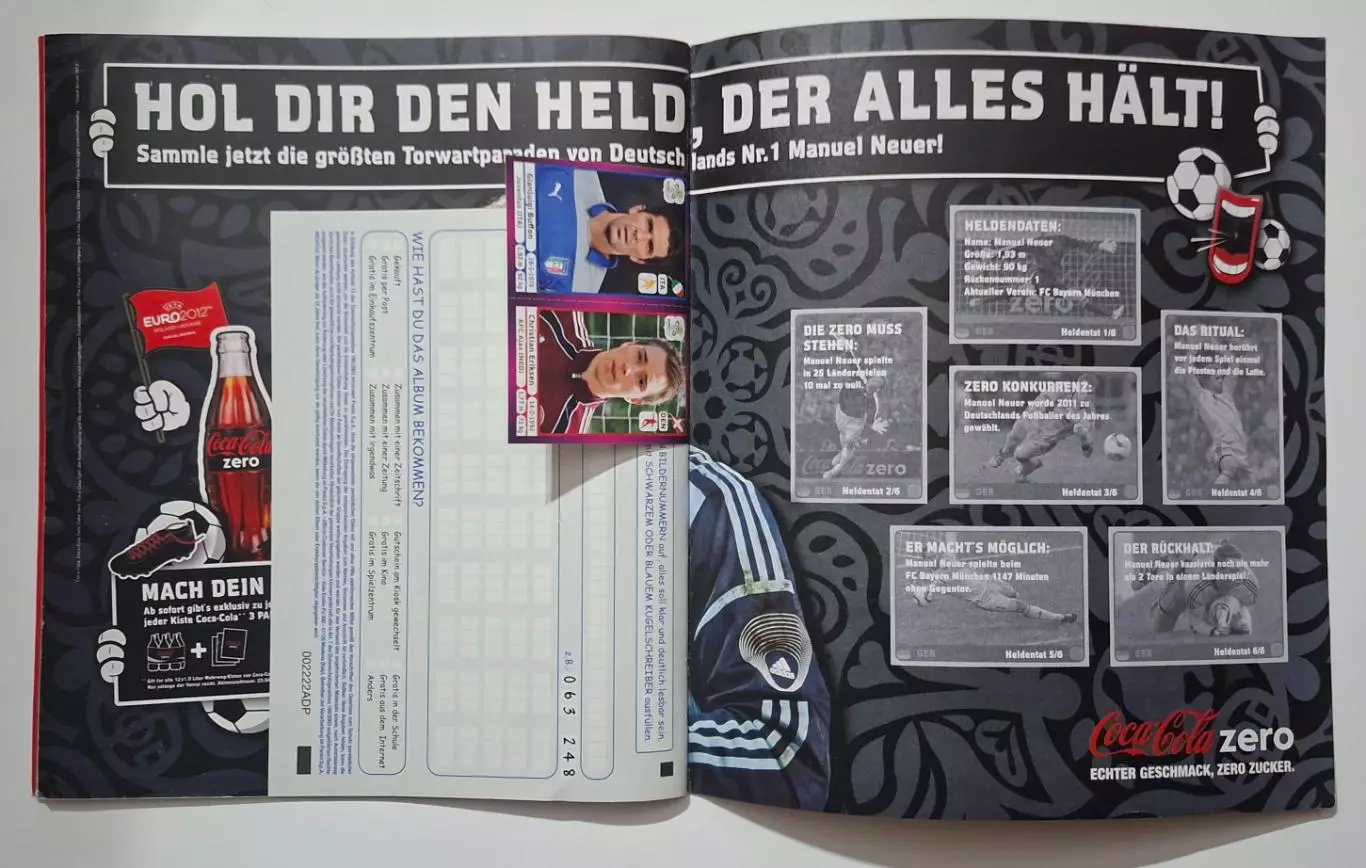 Журнал Panini EURO 2012 від журналу Sport bild 6