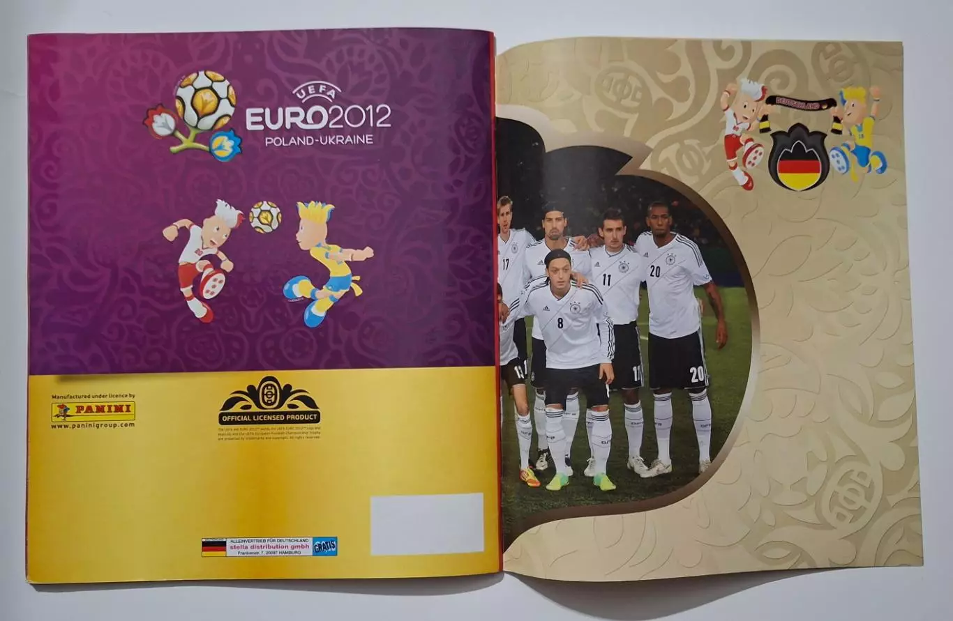 Журнал Panini EURO 2012 від журналу Sport bild 7