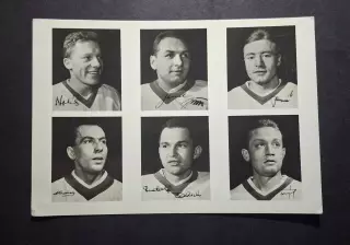 Листівка Хокей Чехословаччина 1964
