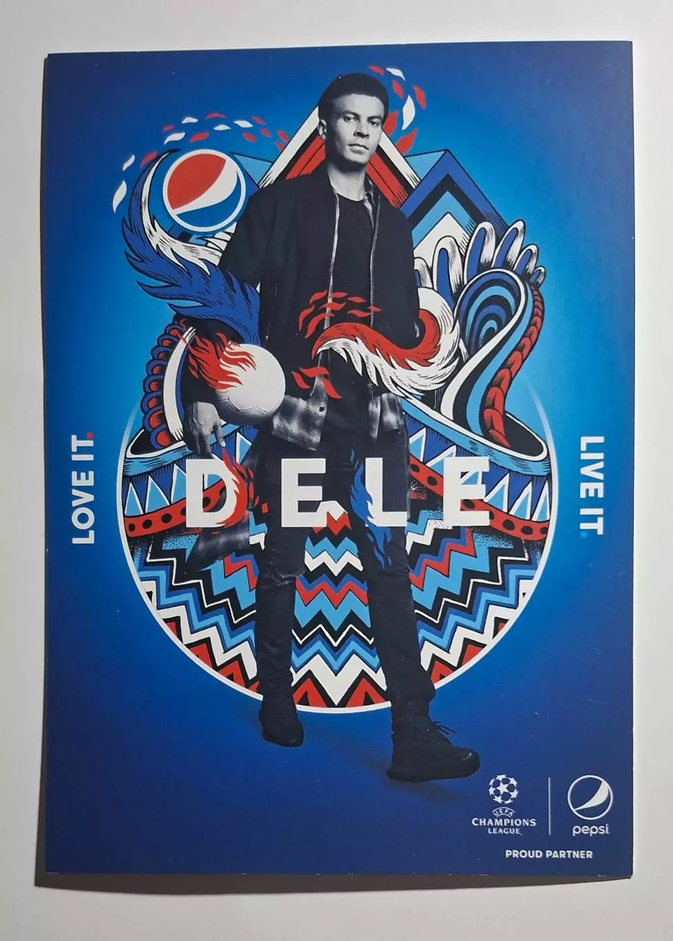 Листівки Футбол Pepsi з конвертом 5 шт. 1
