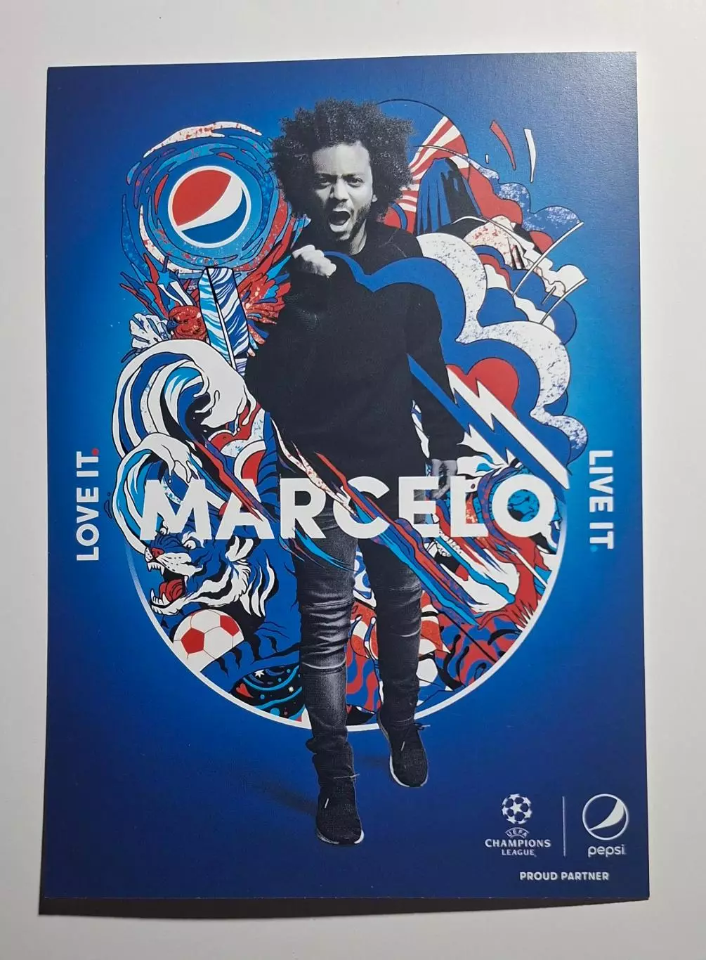 Листівки Футбол Pepsi з конвертом 5 шт. 4
