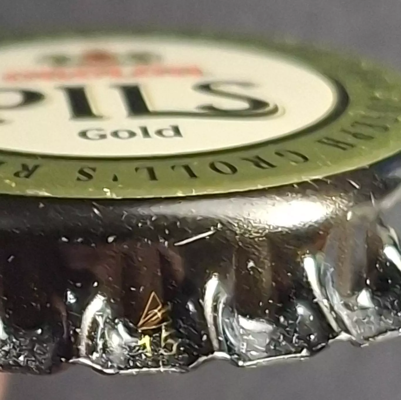 Пивна кришка,пробка Pils Gold,Оболонь. Необтиснена. 2