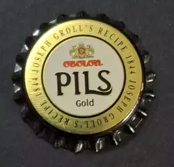 Пивна кришка,пробка Pils Gold,Оболонь. Необтиснена.