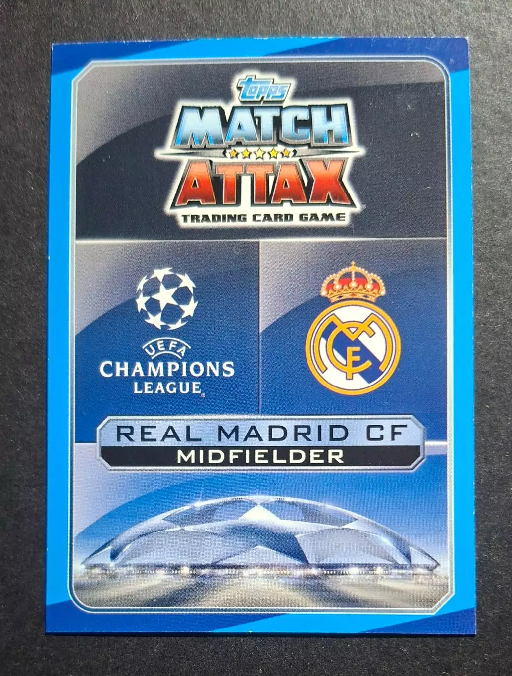 Картка Topps Тоні Кроос Реал Мадрид Ліга Чемпіонів 2016/17 1