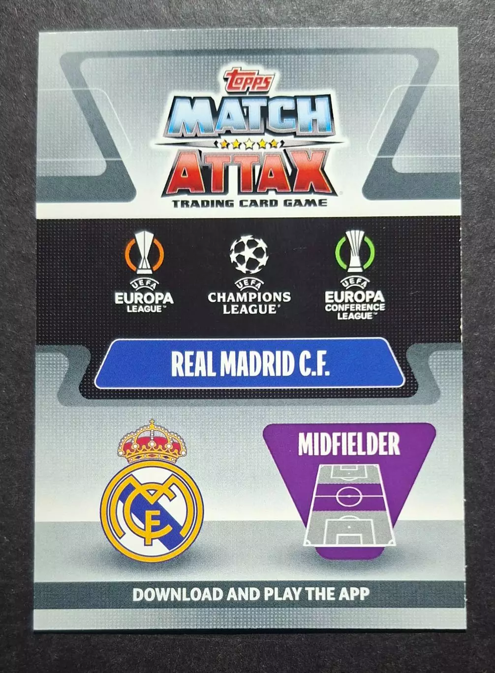 Картка Topps Тоні Кроос Реал Мадрид 2021/22 1
