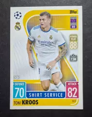Картка Topps Тоні Кроос Реал Мадрид 2021/22