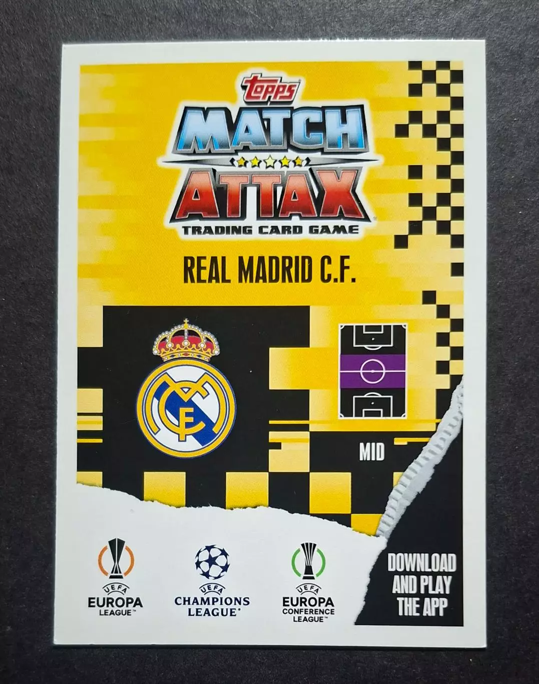 Картка Topps Тоні Кроос Реал Мадрид 2023/24 1