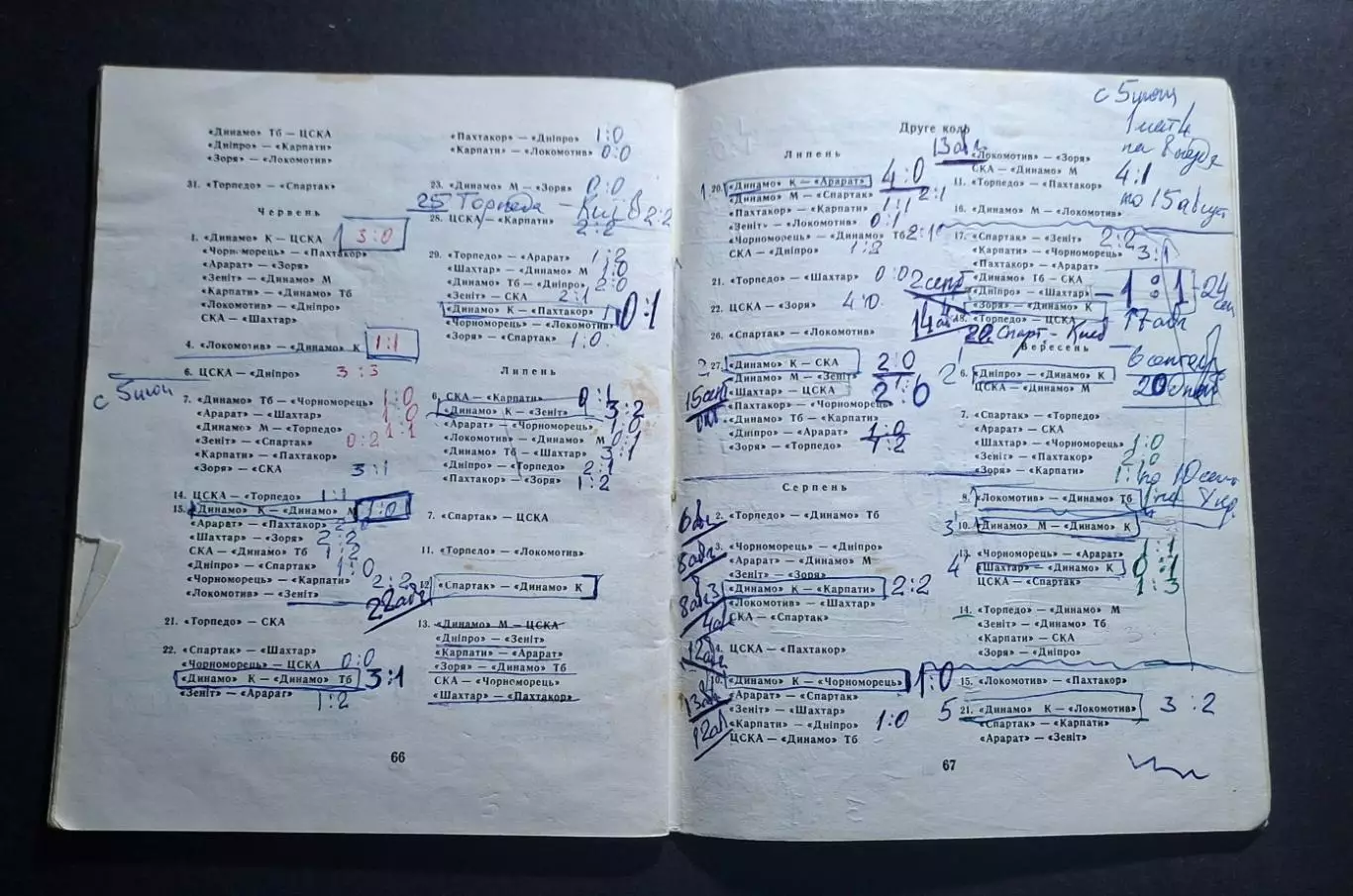 Довідник - календар 1975 Київ 4