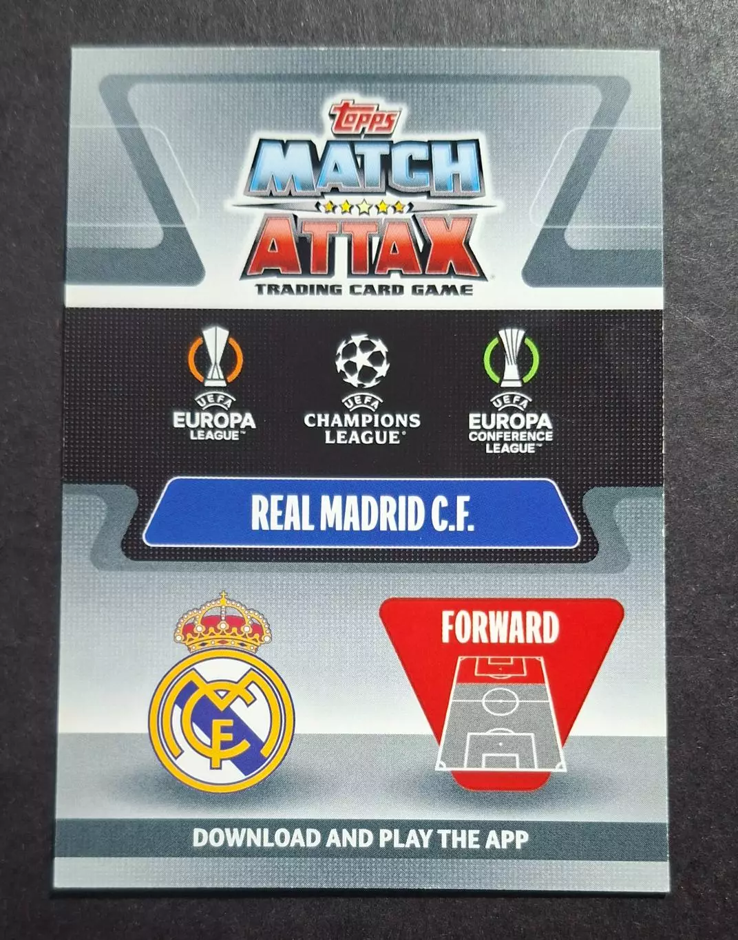 Картка Topps Родріго Реал Мадрид Ліга Чемпіонів 2021/22 1