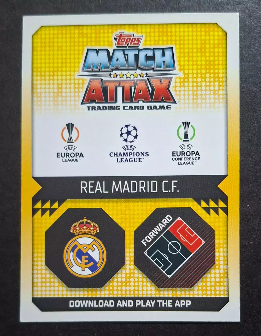 Картка Topps Родріго Реал Мадрид Ліга Чемпіонів,Ліга Європи 2022/23 1