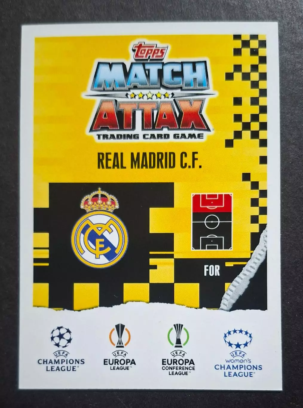 Картка Topps Родріго Реал Мадрид Ліга Чемпіонів 2023/24 1