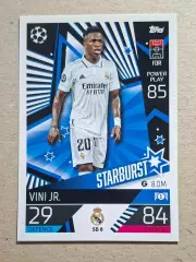 Картка Topps Вінісіус Жуніор Реал Мадрид Ліга Чемпіонів 2022/23