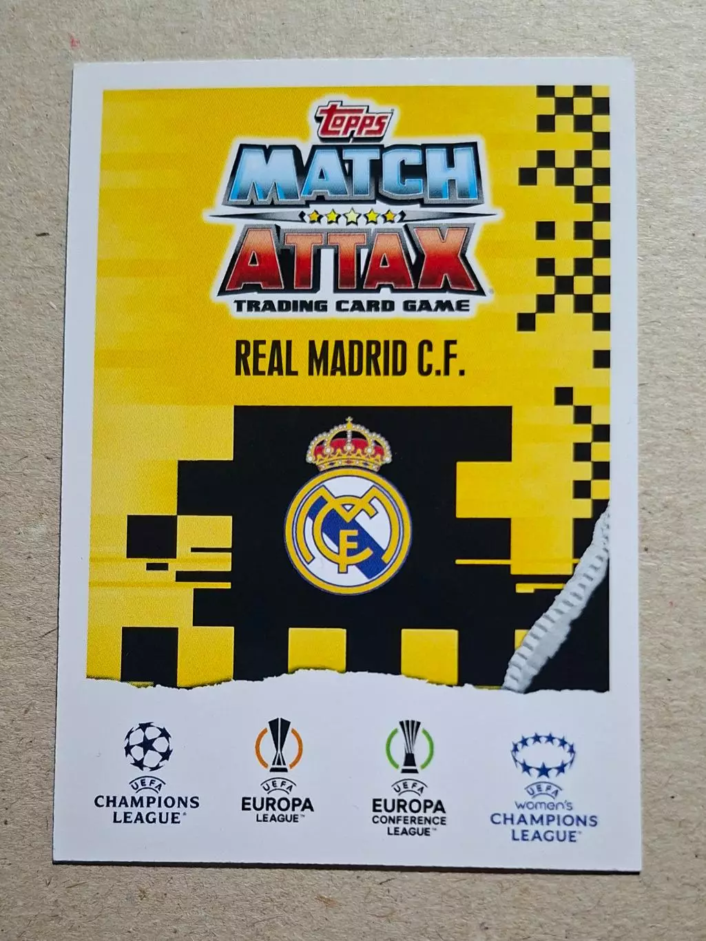 Картка Topps Карло Анчелотті Реал Мадрид Ліга Чемпіонів 2023/24 1