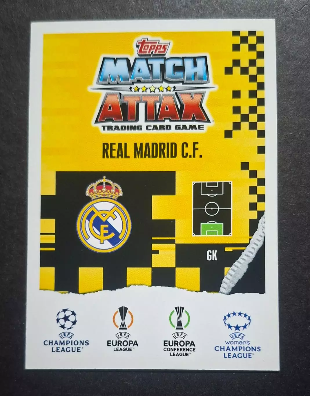 Картка Topps Кепа Аррісабалага Реал Мадрид Ліга Чемпіонів 2023/24 1