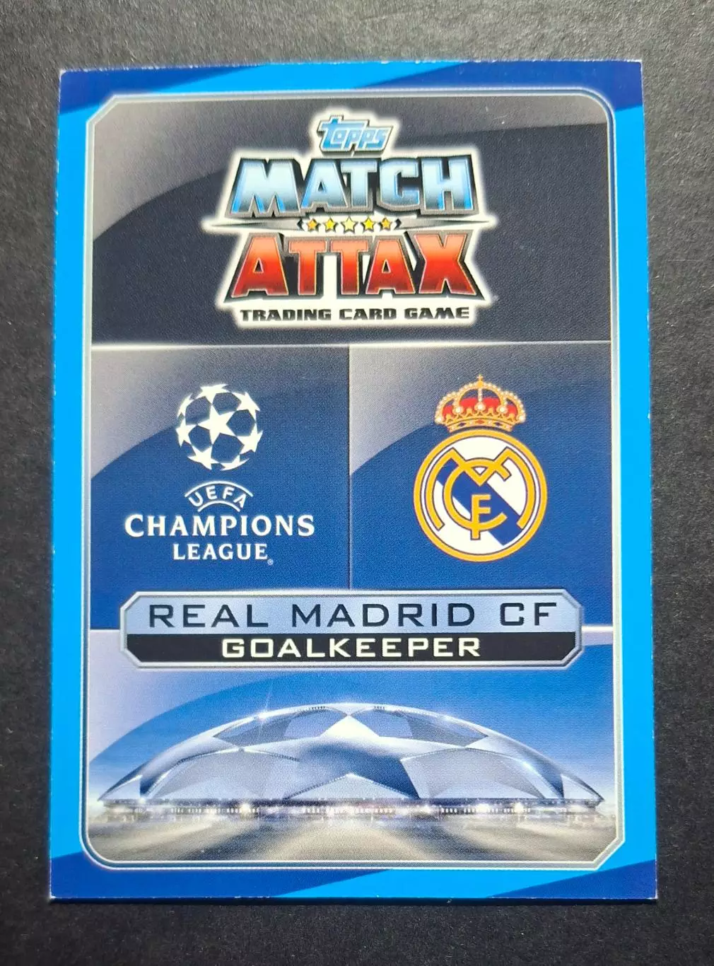 Картка Topps Кейлор Навас Реал Мадрид Ліга Чемпіонів 2016/17 1