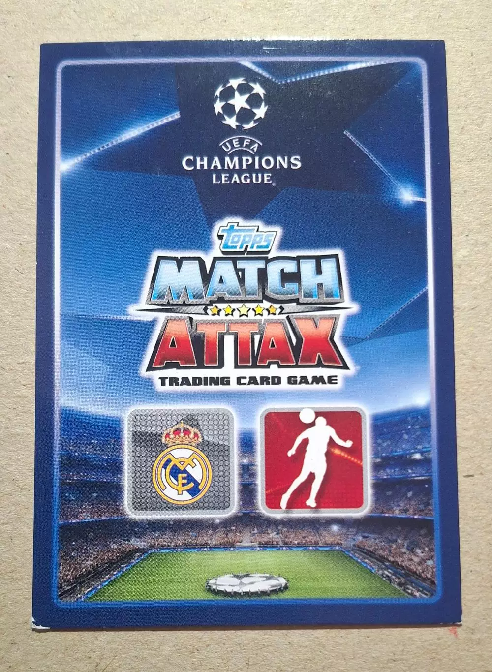 Картка Topps Carvajal / Карвахаль Реал Мадрид Ліга Чемпіонів 2015/16 1