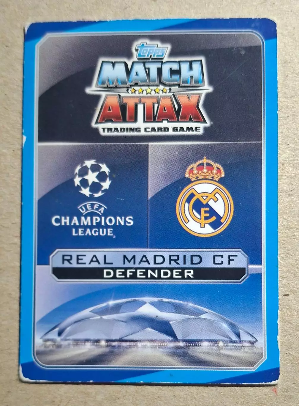 Картка Topps Марсело Реал Мадрид Ліга Чемпіонів 2016/17 1