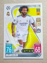 Картка Topps Марсело Реал Мадрид Ліга Чемпіонів 2021/22