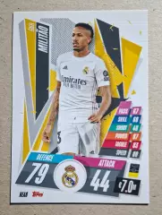 Картка Topps Militao/ Мілітао Реал Мадрид Ліга Чемпіонів 2020/21