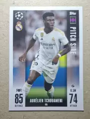Картка Topps Tchouameni / Чуамені Реал Мадрид Ліга Чемпіонів 2023/24 (2)