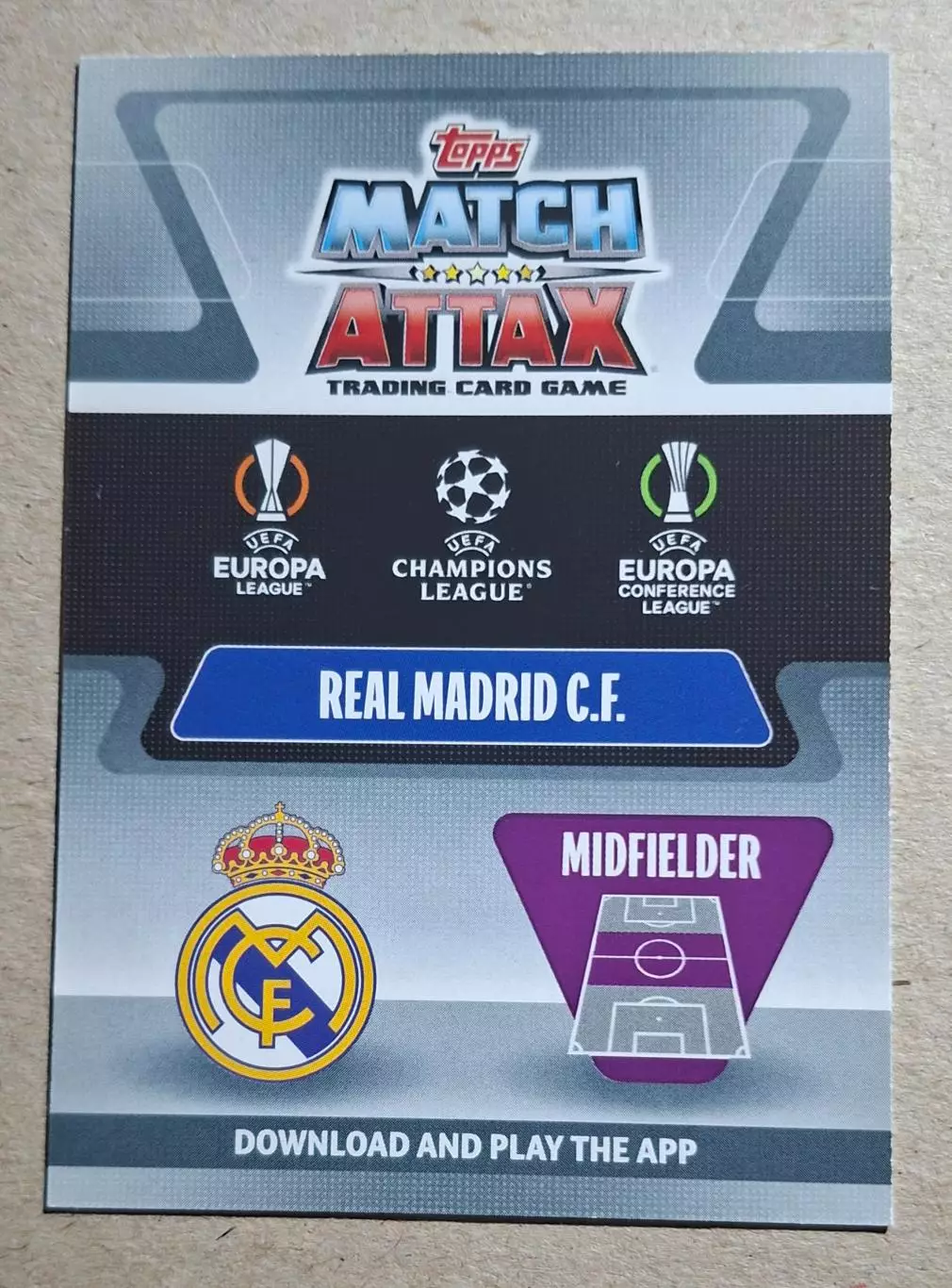 Картка Topps Asensio / Асенсіо Реал Мадрид Ліга Чемпіонів 2021/22 1
