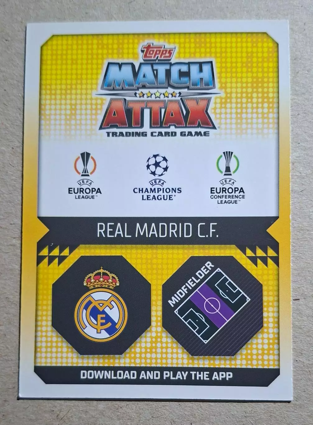 Картка Topps Asensio / Асенсіо Реал Мадрид Ліга Чемпіонів 2022/23 1