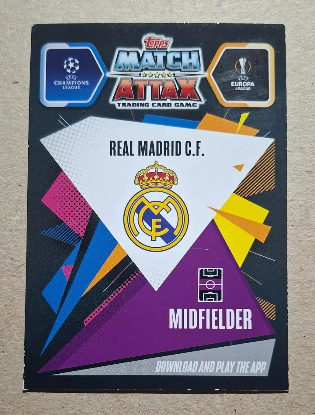 Картка Topps Isco/ Іско Реал Мадрид Ліга Чемпіонів 2020/21 1