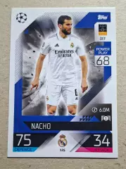 Картка Topps Nacho / Начо Реал Мадрид Ліга Чемпіонів 2022/23
