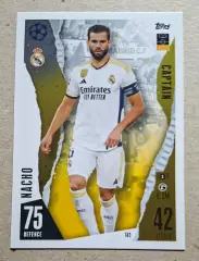 Картка Topps Nacho / Начо Реал Мадрид Ліга Чемпіонів 2023/24