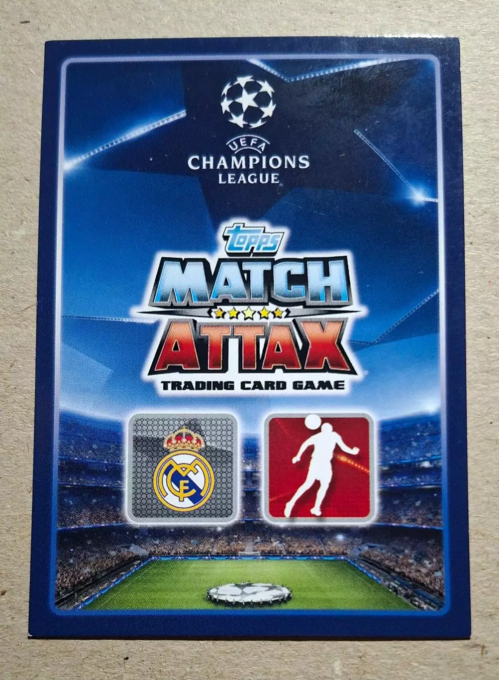 Картка Topps Arbeloa / Арбелоа Реал Мадрид Ліга Чемпіонів 2015/16 1