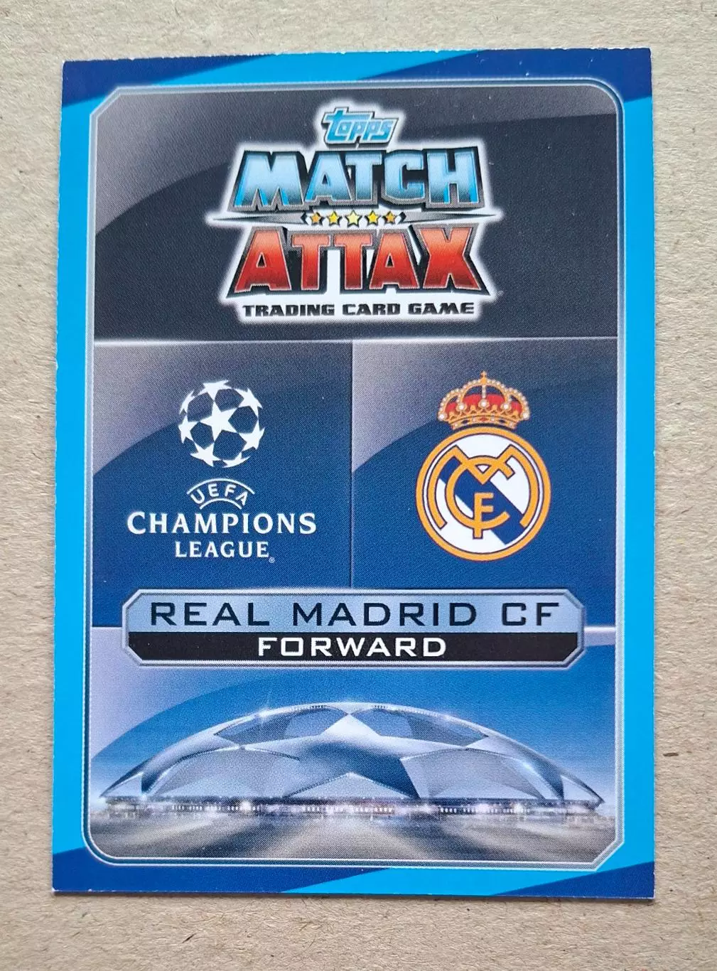 Картка Topps Morata / Мората Реал Мадрид Ліга Чемпіонів 2016/17 1
