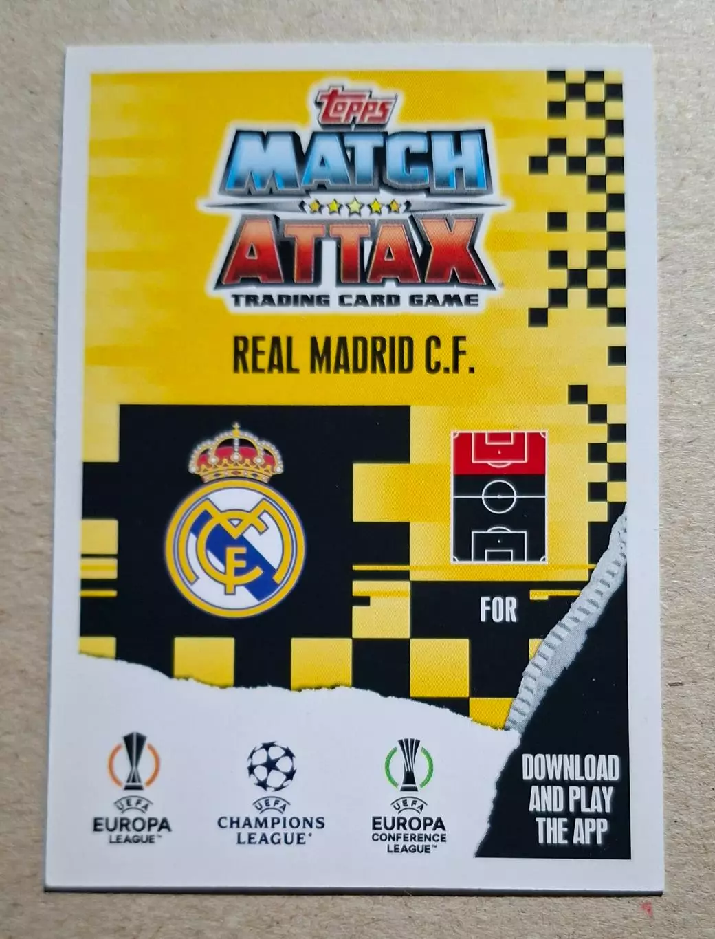 Картка Topps Joselu/Хоселу Реал Мадрид Ліга Чемпіонів 2023/24 1