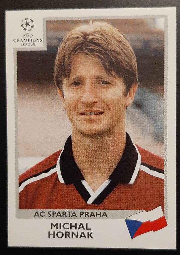 Наклейка Panini Лига Чемпионов 1999/2000 Michal Hornak #244.