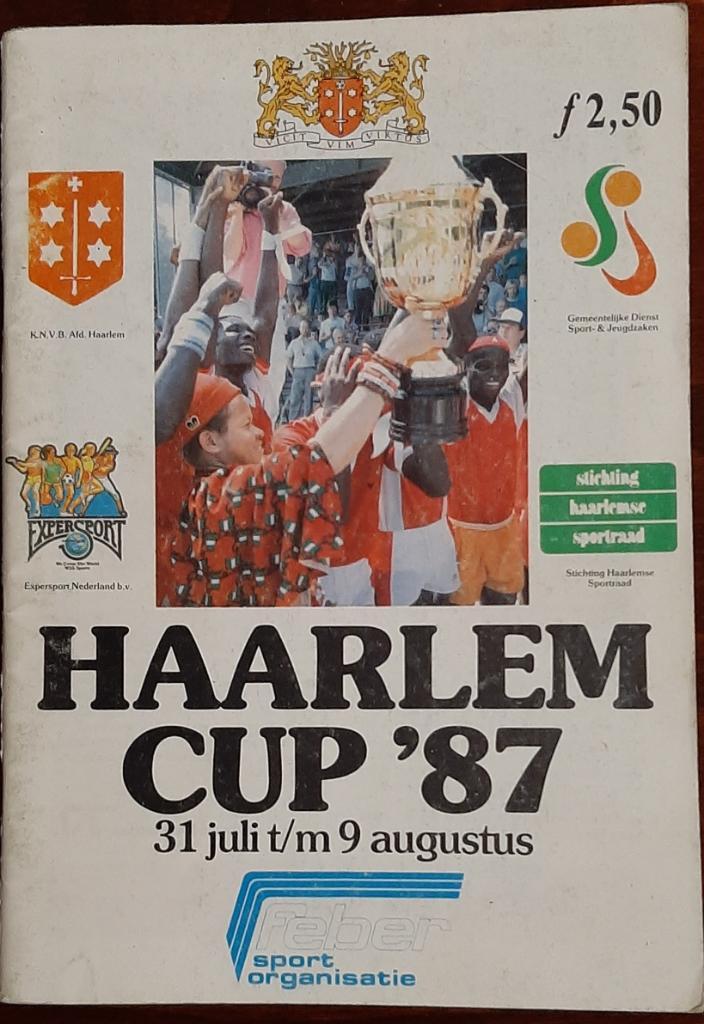 Haarlem Cup 1987 программа кубка