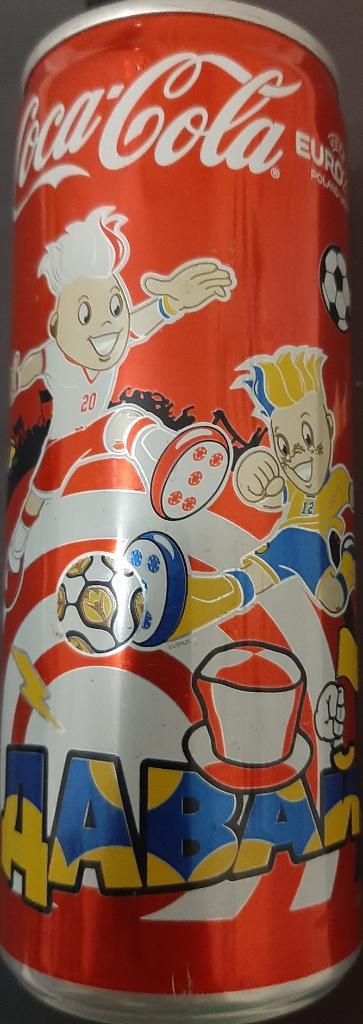 Баночка Coca- Cola Евро 2012 Давай