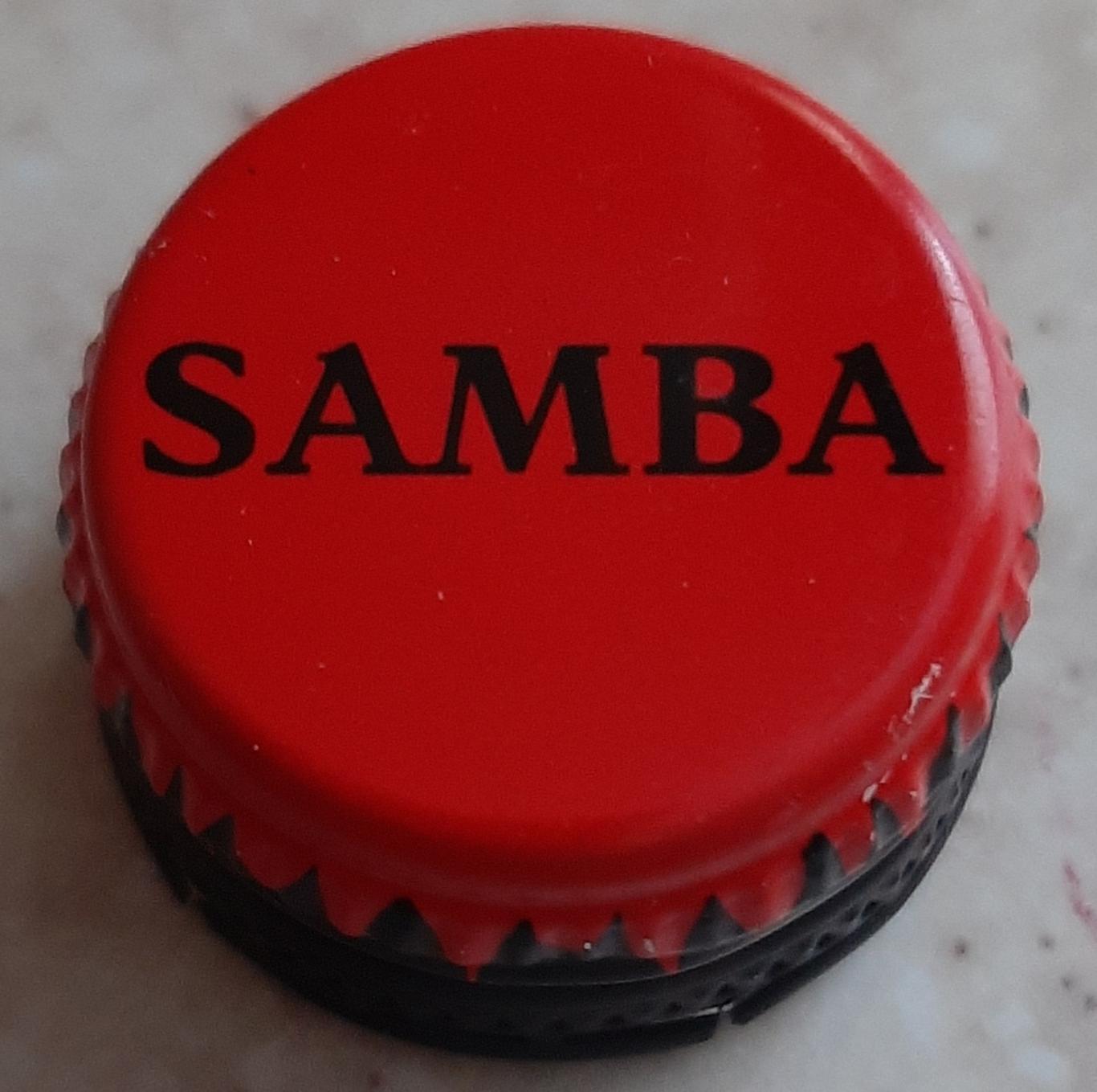 Пробка слабоалкогольного напитка Samba