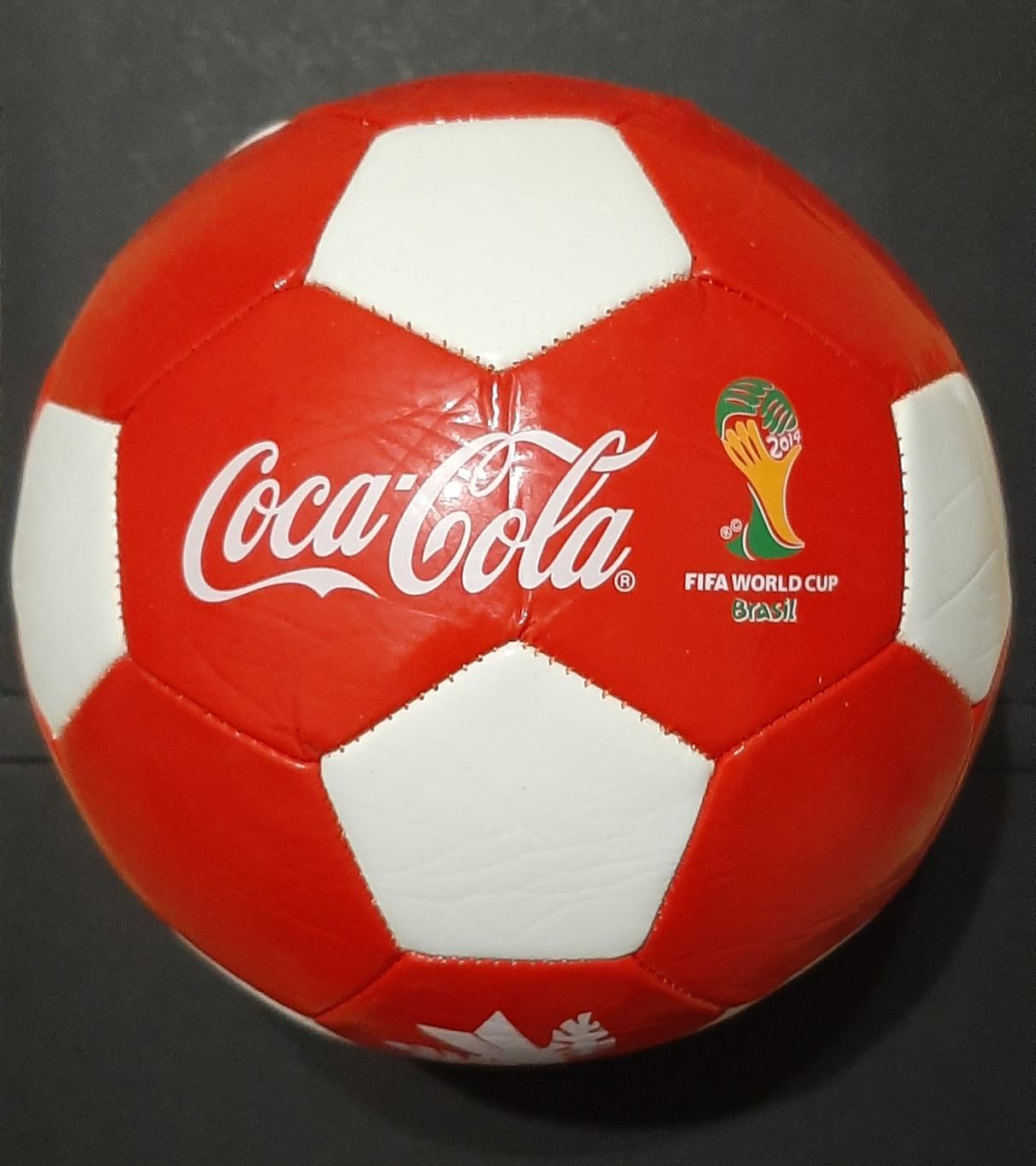 М'яч футбольний Coca -Cola Brazil 2014