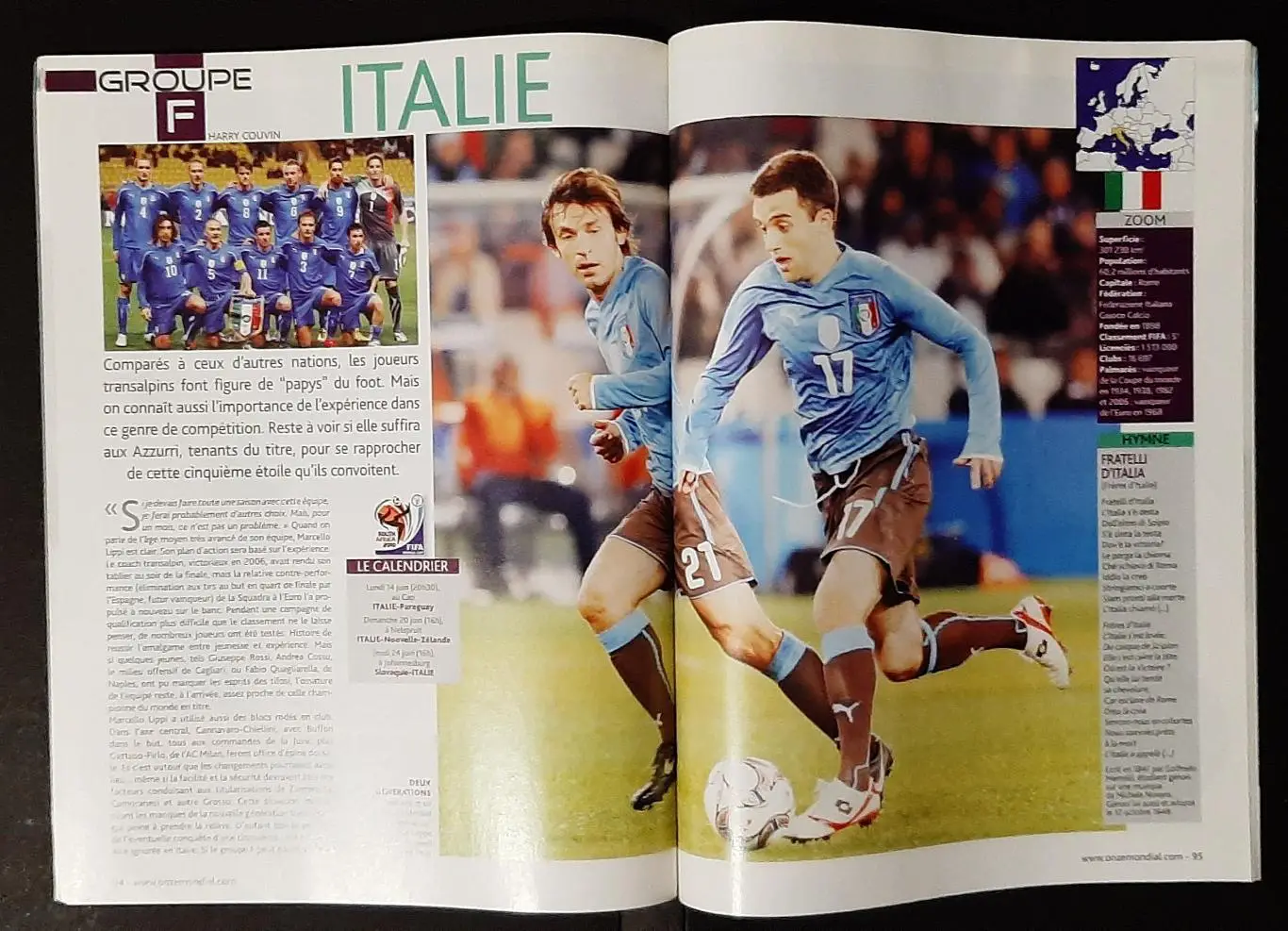 Onze/Онзе Чемпіонат світу 2010. Представлення команд . 4