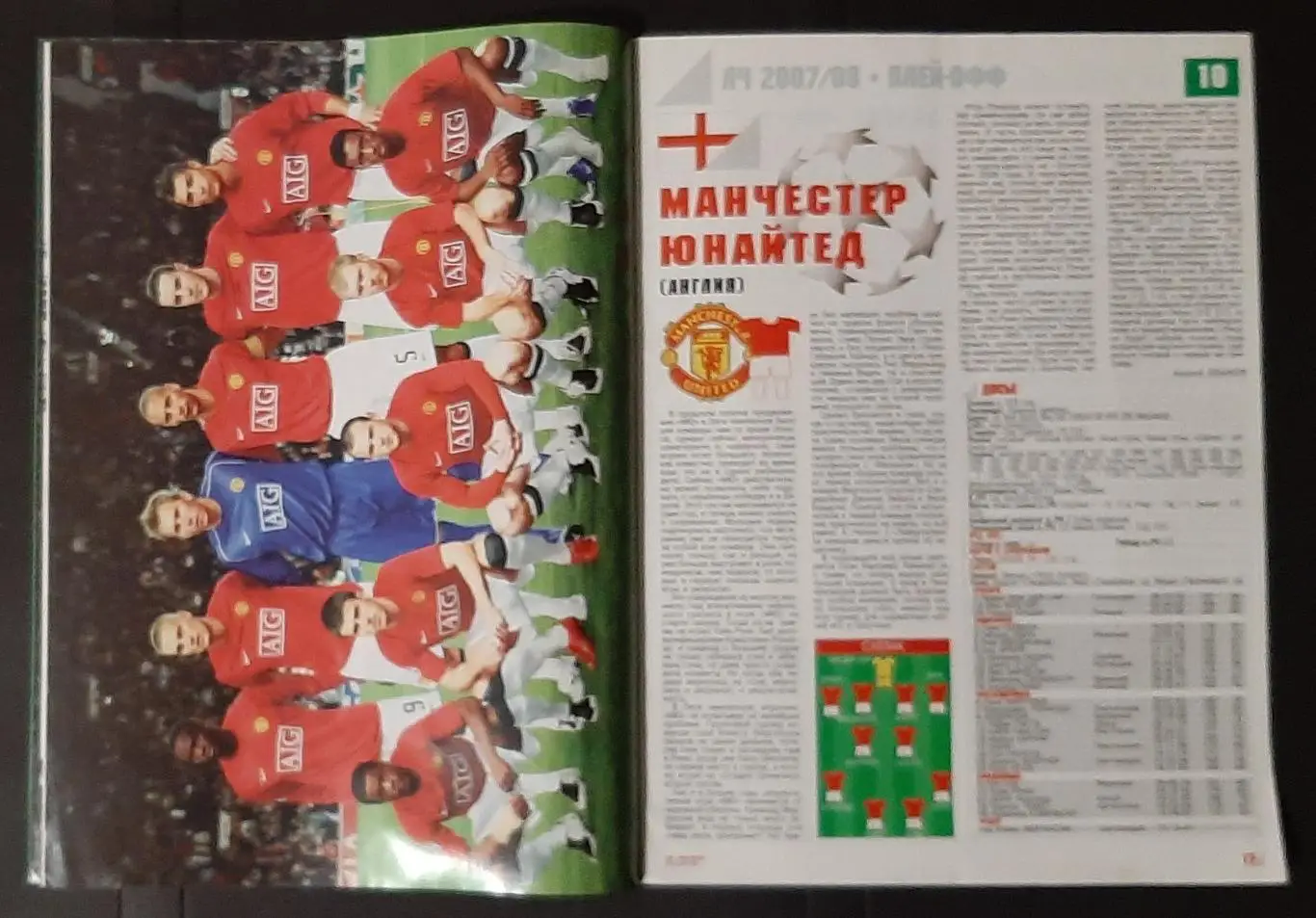 Футбол спецвипуск Ліга Чемпіонів плей- офф 2007/08 постери команд 3