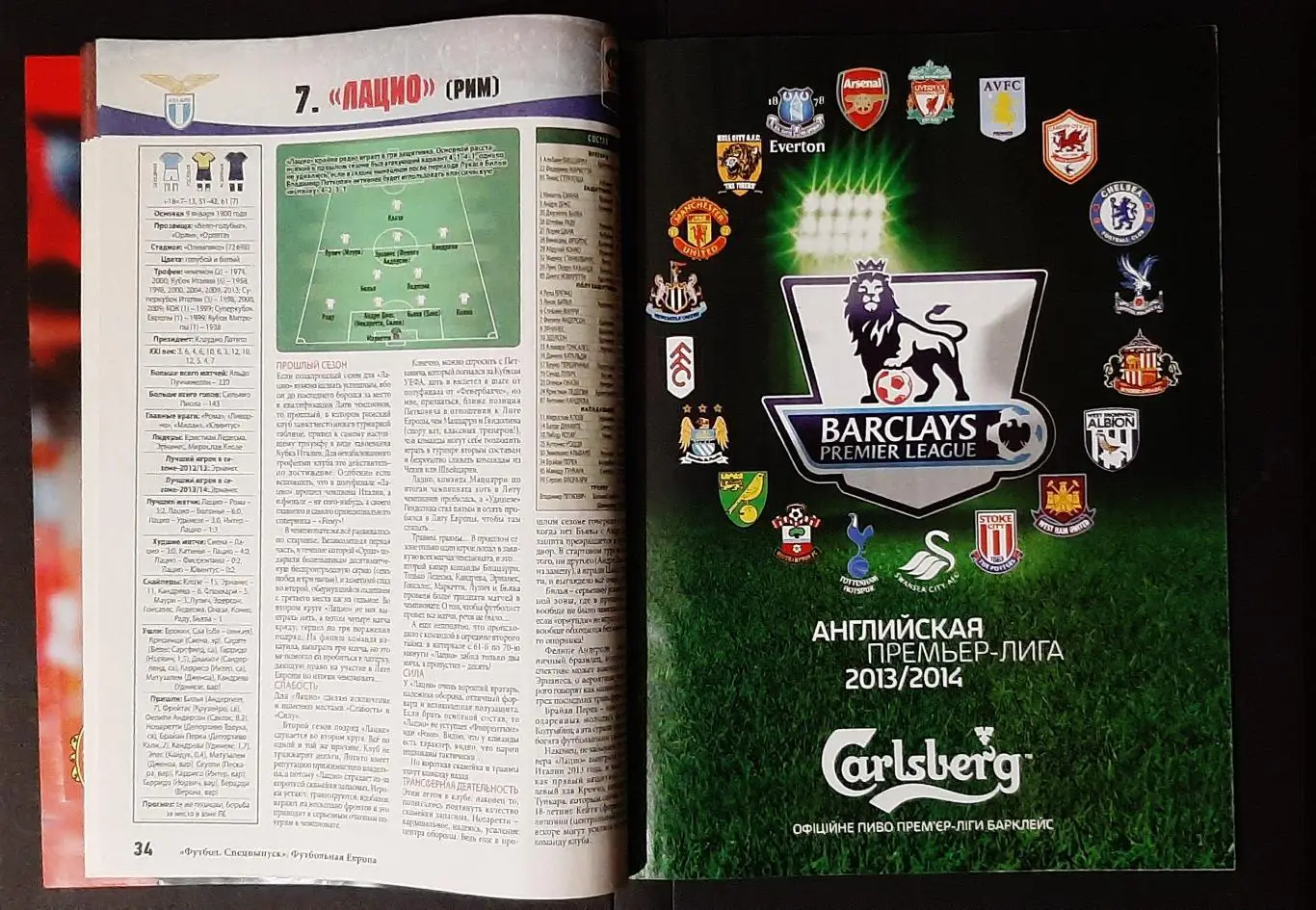 Спецвипуск Футбол Футбольна Європа 2013 постер Раян Гіггз 6