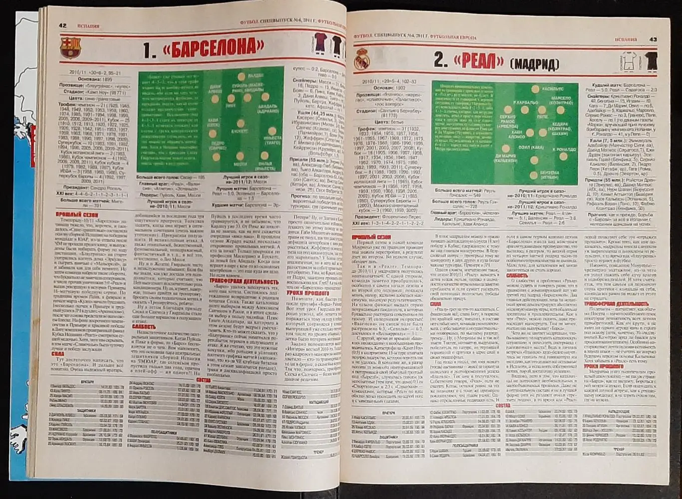 Футбол. Спецвипуск Футбольна Європа 2011/12 4