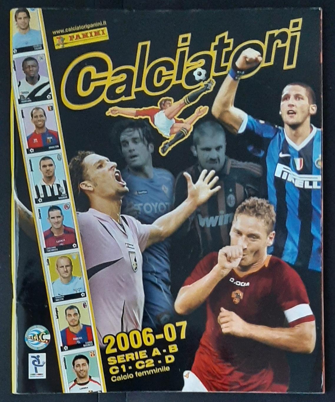 Panini Calciatori 2006-07 Італія (чистий)