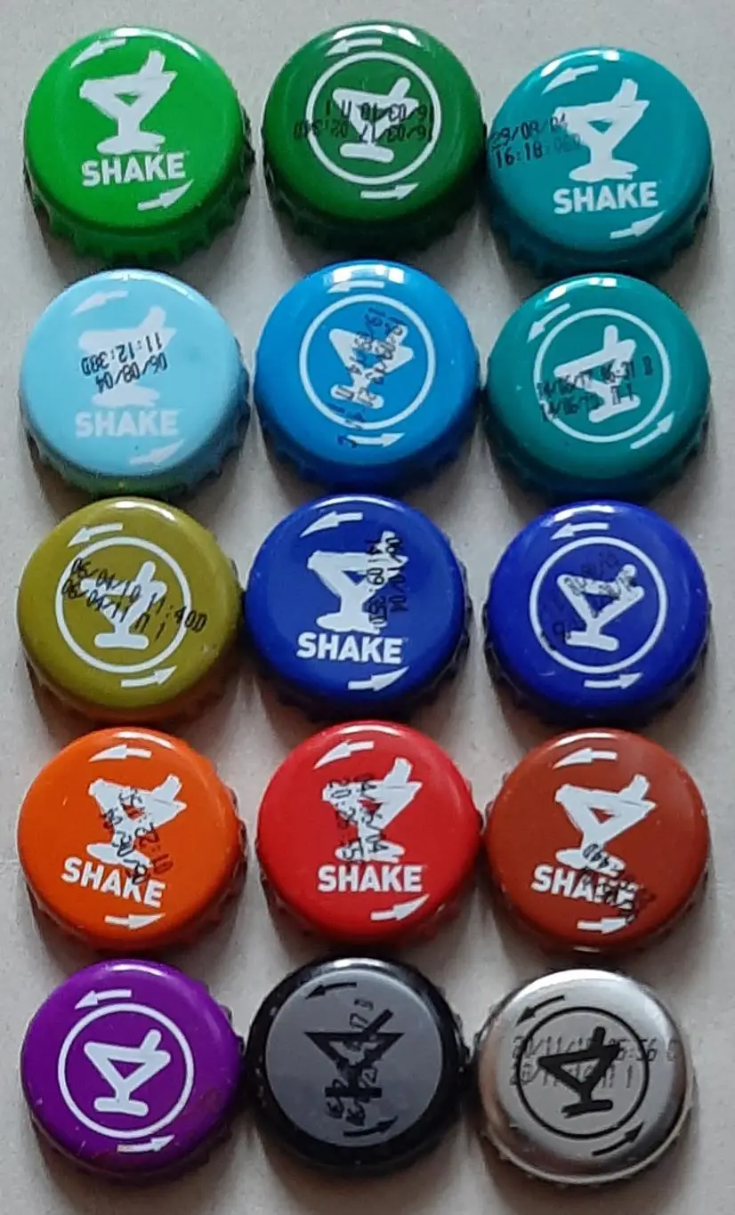 Пробки зі слабоалкогольного напою Shake 15 шт.