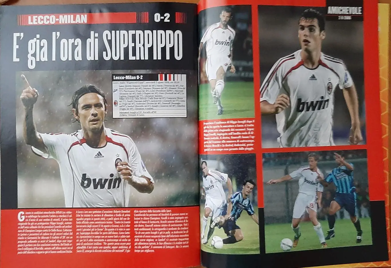 Клубний журнал Forza Milan / Мілан Італія #8 2006 7