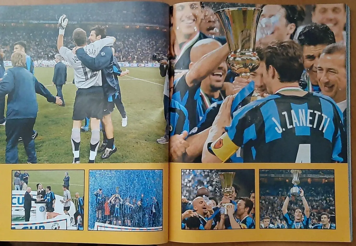 Клубний журнал Inter / Інтер Мілан Італія 2006 Володар Кубка Італії 3