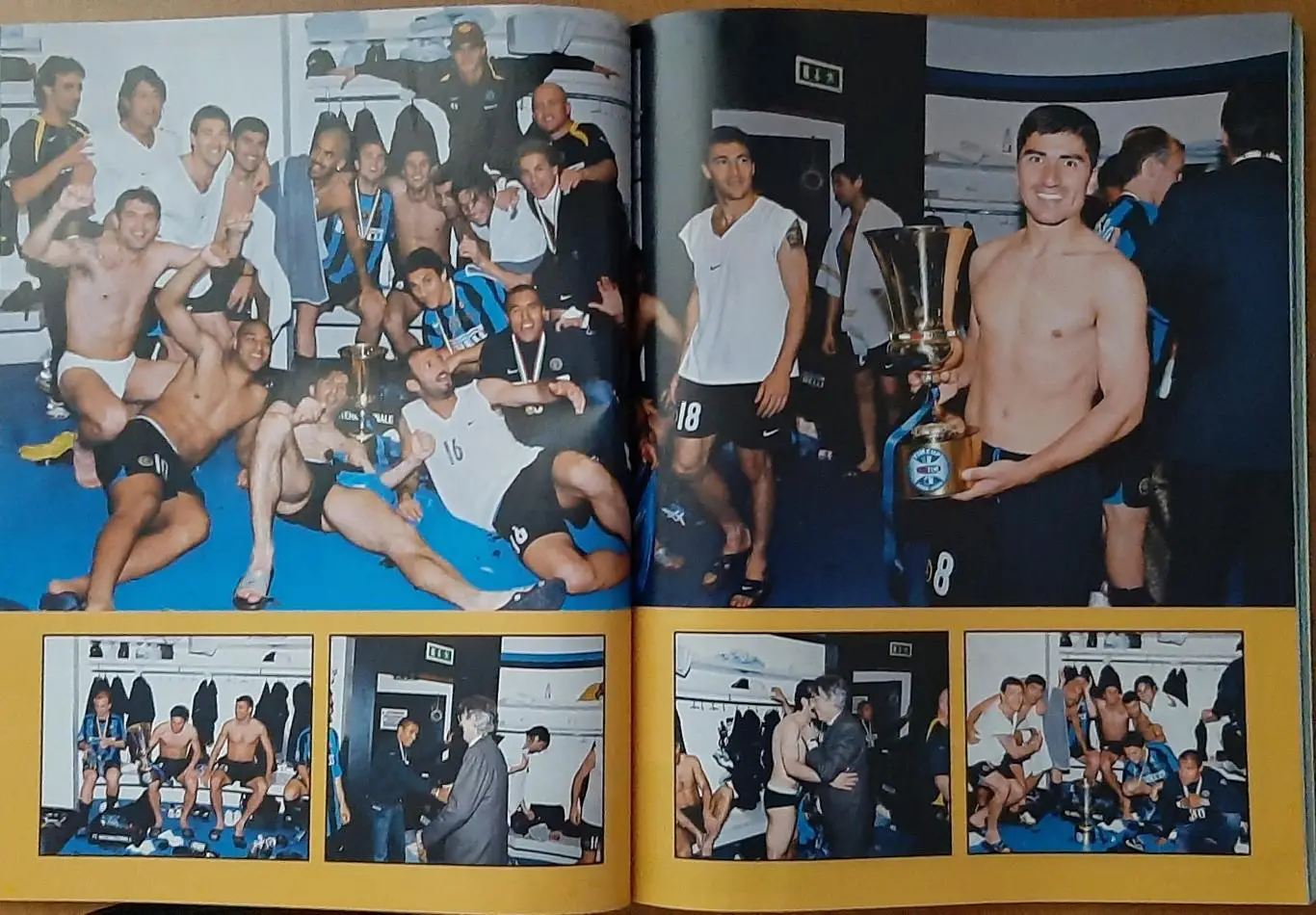 Клубний журнал Inter / Інтер Мілан Італія 2006 Володар Кубка Італії 4