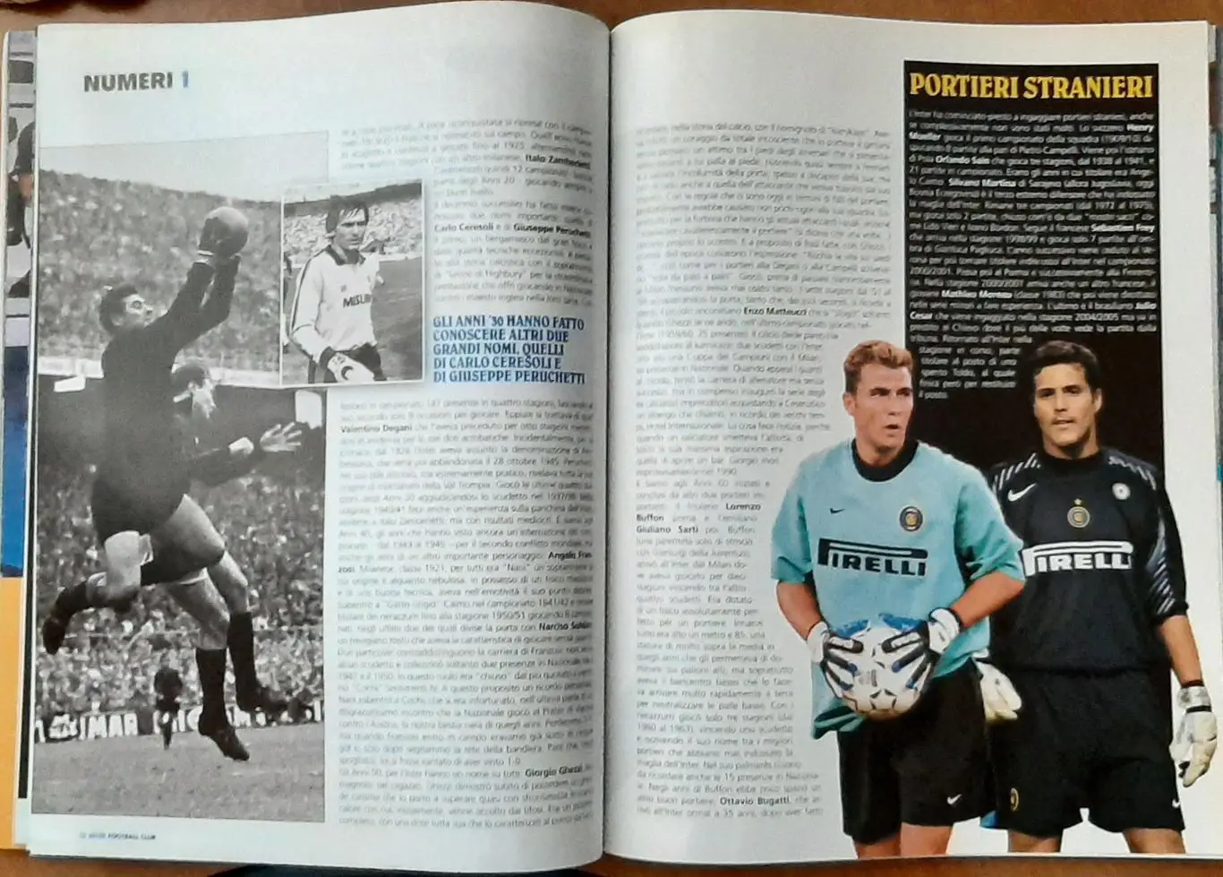 Клубний журнал Inter / Інтер Мілан Італія 2006 Володар Кубка Італії 5