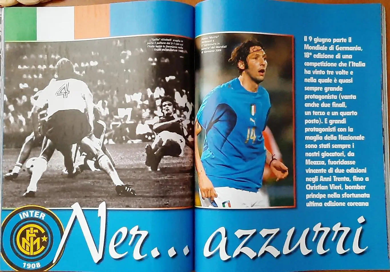 Клубний журнал Inter / Інтер Мілан Італія 2006 Володар Кубка Італії 6
