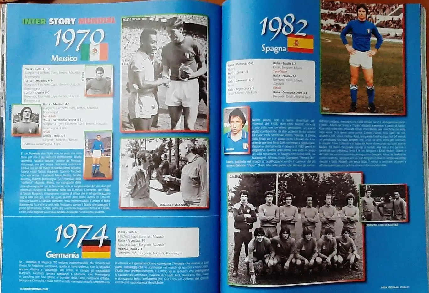 Клубний журнал Inter / Інтер Мілан Італія 2006 Володар Кубка Італії 7