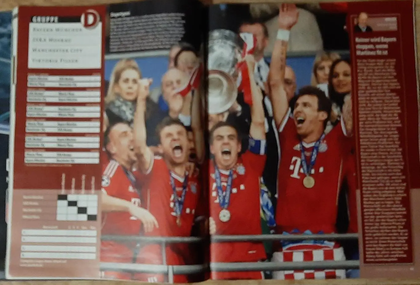 Sport Bild Ліга Чемпіонів 2013/14 Представлення команд + постер календар матчів 4